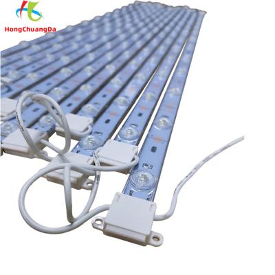 China 12V 24V LED Module Strip Lights Diffusion Reflection LED Lens Strip 3030 SMD for sale