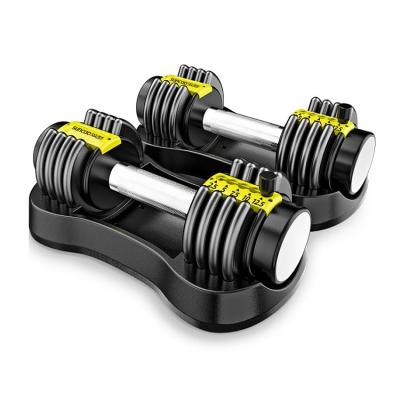 China Dropshipping Verstelbare Dumbells Home Use 25lbs Sports Adjustable Dumbells Adjustable Dumbbells for sale