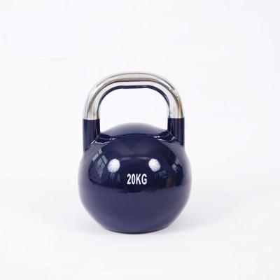 China Factory Price Steel 20kg Custom Fillable Competiton Kettlebells Sell Competitive 20 Kg Kettlebell for sale