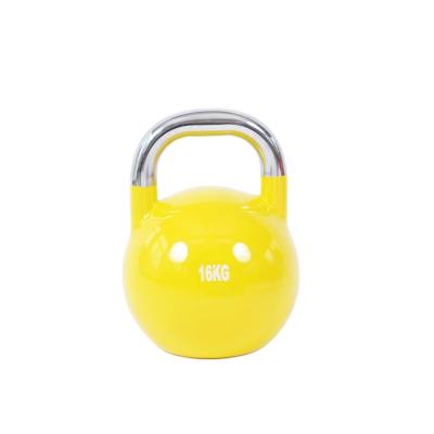 China Low MOQ 16kg Kettlebell Steel Classic China Custom 16 Kg Competitive Buying Kettlebell Gym for sale