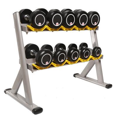 China Safe factory directly supply antique dumbbell rack equipment gym dumbbell set rack for export for sale