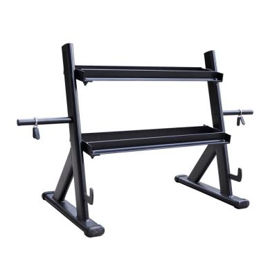 China New Modern Fitness Gym Equipment Barbell Weight Plate Storage Rack Gym Dumbbell Rack for sale