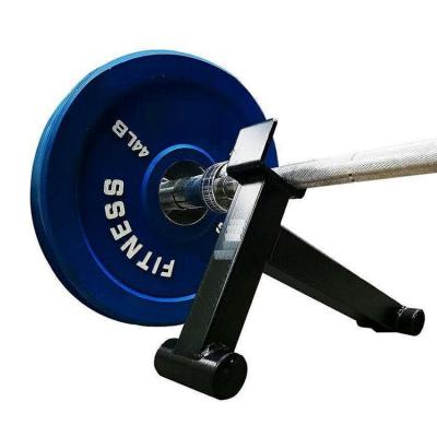 China Customized Gym Loading Equipment Loading Unloading Changing Plates Mini Deadlift Barbell Jack Weight Bar for sale