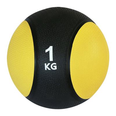 China China Wholesale Hot Selling High Quality Full Body Fitness Exercises Double Color Customized Weight Solid Rubber Medicine Ball for sale