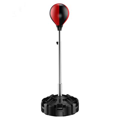 China Custom Adjustable Logo Speed ​​Ball Reflex Stand Freed Standing Boxing Training Punching for Kids 46 x 46 x 29cm for sale