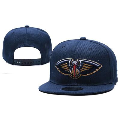 China JOINT New Orleans 3D Embroidery Pelicans Basketball Snapback Hat, Custom Design 6 Panel N.B.A Puff Embroidery Bulls Hat for sale