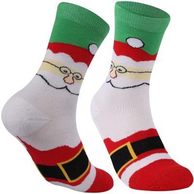 China Breathable Wholesale Custom Christmas Socks Men Women Kids Decoration Gifts Unisex Christmas Socks for sale