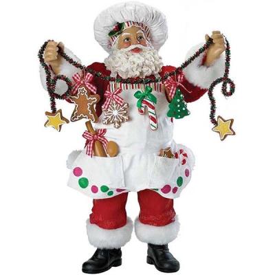 China Gift & Chief Santa Decorative Christmas Figurine for sale