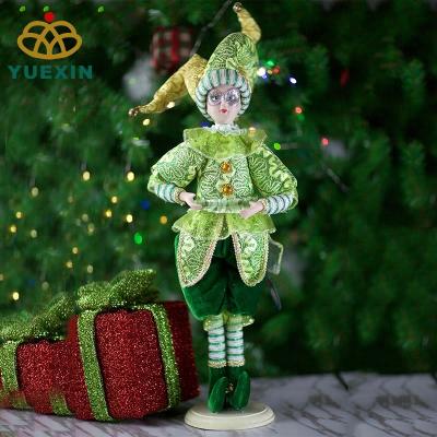 China Gift & Exquisite Mardi Gras Elf Doll Jester Stuff Plush Decoration for Child for sale