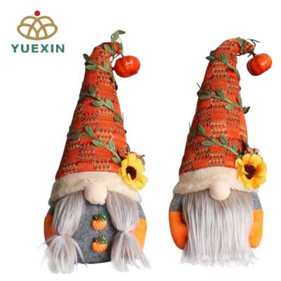 China Harvest Festival Decoration Harvest Festival Thanksgiving Gnomes with Pumpkins Fall Gnome Autumn Gift Dolls for sale