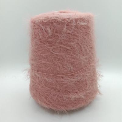 China LONG HAIR manufacturer wholesales high quality 100% nylon feather long hair yarn knitting yarn for sale