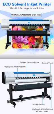 China China factory supply 1.8m 1.6m 5ft foil dye sublimation printer retail printing machine for sale