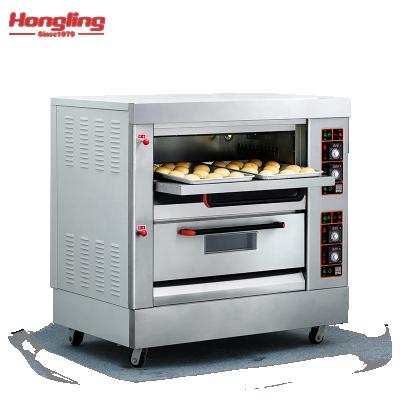 China Hot Sales Gas 2 Platform Hotels Hotels Bakery Equipment Industrial Bakery Oven Price for sale