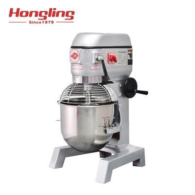 China Snack Factory Bakery Machine 20F Planetary Cake Mixer 20l Mixer Price for sale