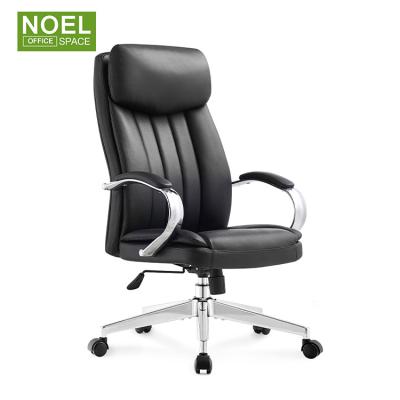 China (Height)Adjustable Adjustable Conference Room Racing Swivel Office Leather Executive Chair for sale