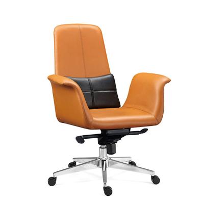 China (Size)Adjustable Fashionable Design Desk Chairs Leather For Office Furniture for sale