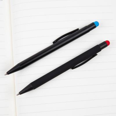 China Pen Promotion Gift Propaganda Ballpoint Pen Printing Logo Metal Pen Wholesale Screen Pen School Ball Office for sale