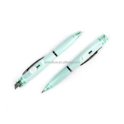 China Pen Carving Knife Handmade Ballpoint Pen Knife Point Pen Portable Creative Safety Utility School Ball for sale