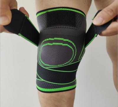 China Polyester Adjustable Joint Athletes Knee Brace Universal Outdoor Cycling Tactical Knee Sleeve for sale