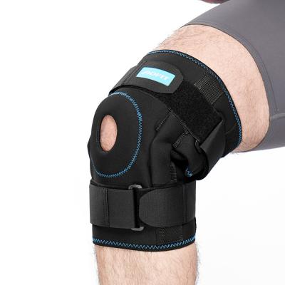 China Supply Factory Price Sports Protective Compression Patella Knee Protector Open Knee Brace High Elastic Comfort Anti Slip for sale