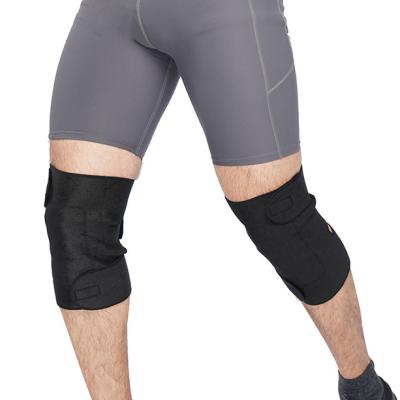 China Neoprene Comfortable Breathable Protective Adjustable Compression Patella Knee Leg Brace Sleeve Support Open Straps for sale