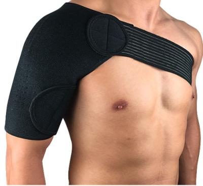 China Adjustable Strap Sling Rotator Injury Compression Therapy Shoulder Knee Support Brace Sleeve for sale