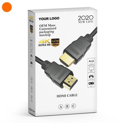 China COMPUTER Bulk Running 1.5M 3M 5M 10m 15M 20M High Speed ​​Gold Plated HDMI Cable 1080P For PC And UHD TV Projector for sale