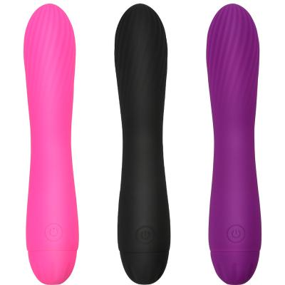 China Women Vibrator Sexy Toys 10 frequency portable Usb charging Pink, black, purple female silicone Female Vibrator Female Flirtation Masturbator for sale