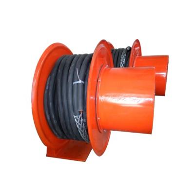 China Industrial Industrial Steel Cable Reel Spring Cable Reel Drum,Built-in Type Coiler Cable Slip Ring Reel for sale