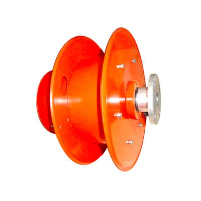 China Large industrial equipment strength small size and lightweight automatic cable reel for control cable for sale