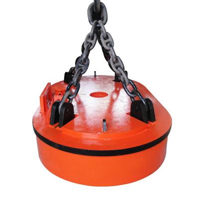 China HOT SALE MW5 Industrial Magnet Drop Electromagnet Steel Lifter Installed On Crane Or Excavator for sale