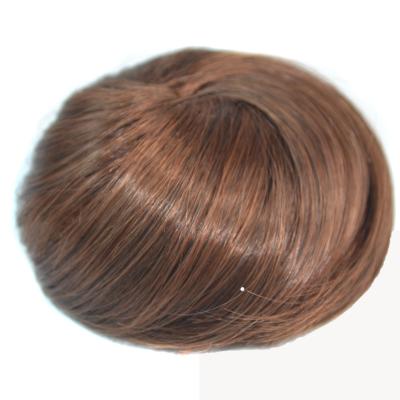 China Easy And Comfortable To Wear Good Quality Synthetic Hair Pieces Head Ball Hair Bang Wholesale Hair Extension for sale