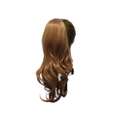 China Water Wave Style Amber Ponytails Synthetic Drawstring Ponytail Extension Hair Extensions New 2020 for sale