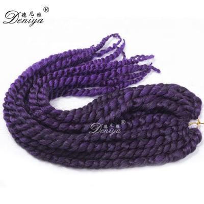 China Crochet Braiding Hair Top Rated Synthetic Afro Marley Curly Bundle Braid Hair Golden Loop Supplier for sale