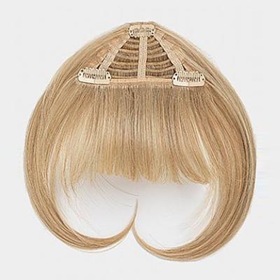 China Sale Factory Wholesale Price High Quality Synthetic Bangs Synthetic Hair Easy Clip On Hair Pieces Fringe for sale