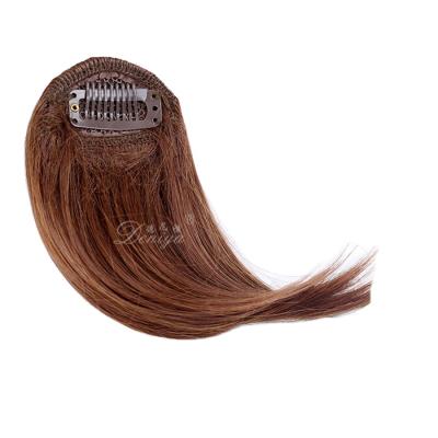 China High Quality Synthetic Hair Stock Easy Clip On Bangs Hair Pieces Fringe for sale