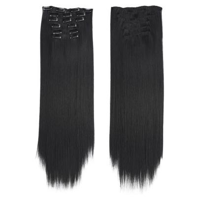 China Easy And Comfortable To Wear Pretty 6 Pieces, Long Curly Clip In Hair Extension By Synthetic for sale