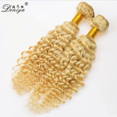 China 100% Remy Indian Human Hair Spiral Curl Hair Weave Virgin Hair Deep Wave Hair Extensions for sale