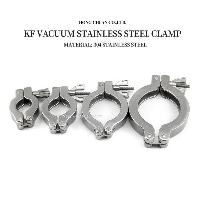 China KF vacuum stainless steel clamp KF16 KF25 KF40 KF50 KF for sale