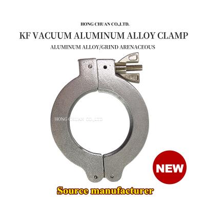 China Vacuum equipment KF vacuum aluminum alloy clamp Kf10 Kf16 Kf25 Kf40 Kf50 Wing-Nut Vacuum Clamps Vacuum Components for sale