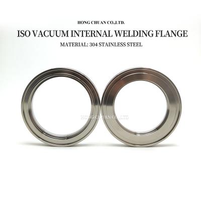 China ISO vacuum internal welding flange SS304 Stainless Steel ISO63 80 100 160 ISO63 80 100 160 for sale