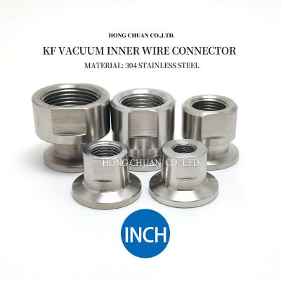 China KF vacuum inner wire connector SS304 Stainless Steel KF16 25 KF for sale