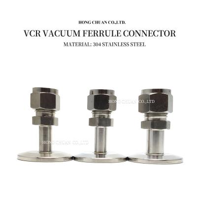 China KF vacuum VCR  connector SS304 Stainless Steel KF16 25 KF16 for sale