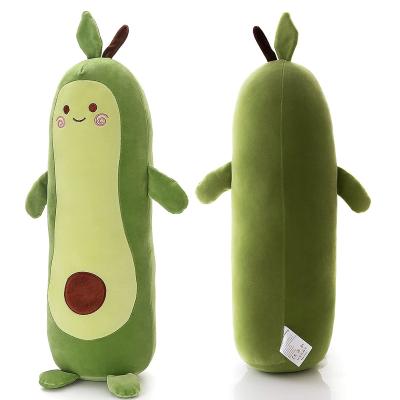 China Lifelike Hot sale plush stuffed toys fruit pillow cute avocado shaped stuffed plush fruit toy avocado for sale