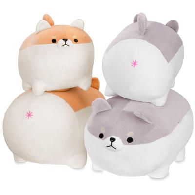 China Wholesale 2022 Promotion Custom Gifts Or Animals Toys Light Up Soft Stuffed Plush Dog Pillow For Home Use for sale