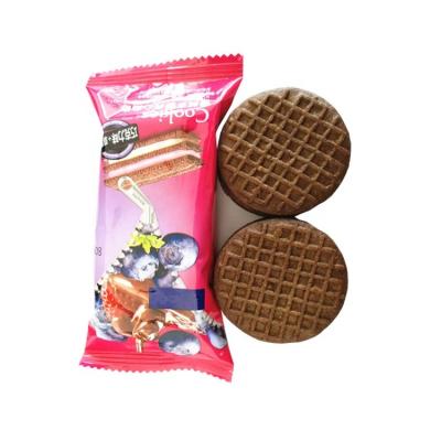 China Natural Strawberry Sandwich Cookies Chocolate Cookies for sale