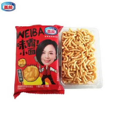 China Non-fried natural nice and cheap puffed mini noodle snacks for sale