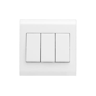 China British Standard Residential / Multi-Purpose Household Light Universal White Standard Fused Electrical Wall Switch For Home Office for sale