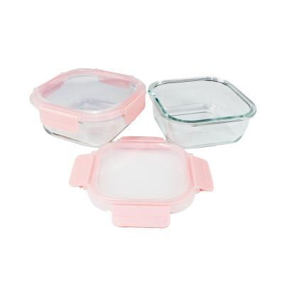 China New Design Microwavable Glass Meal Prep Container 36 oz Microwave Desktop Glass Bowl for sale