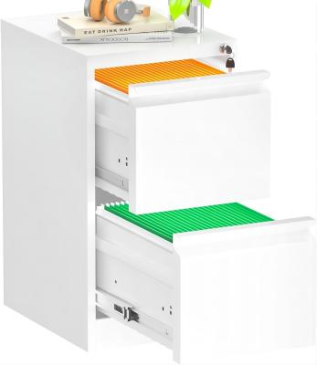 China K-D Structure Filing Cabinet Steel 2 Drawers 38x45x73CM MOQ 50 PCS for Office for sale